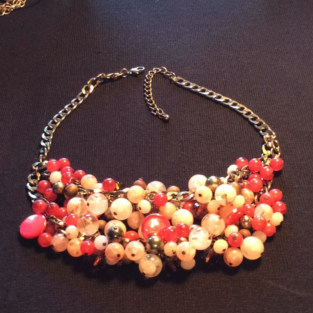 Chunky Pink Necklace